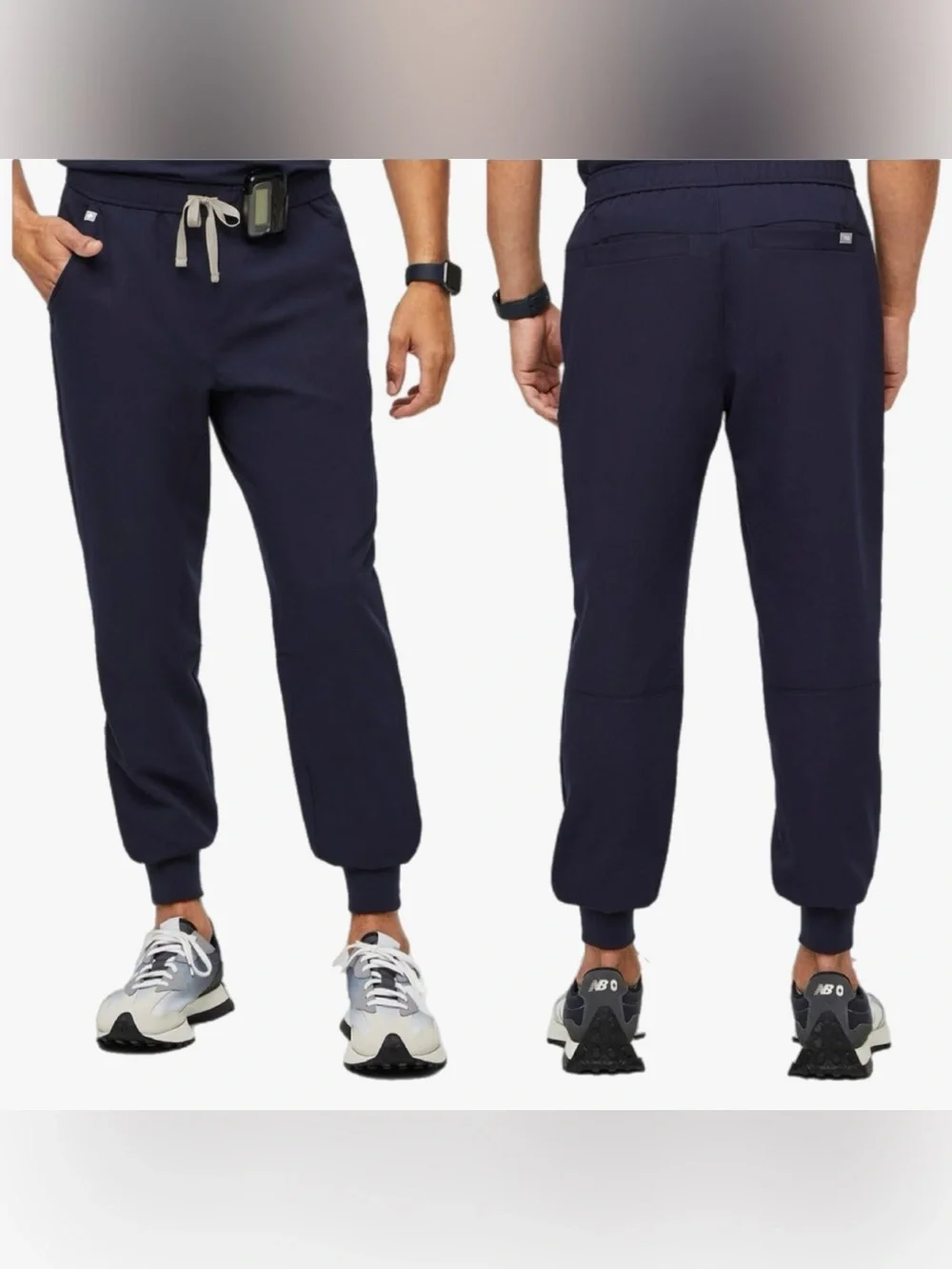 FIGS Technical Collection Navy Jogger Scrub Pants Men’s Size XL